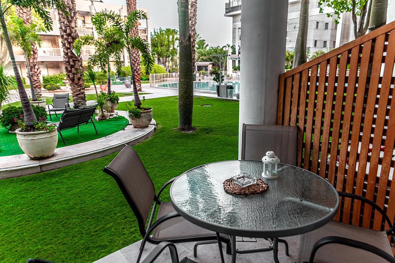 Апартаменты דירת גן פונה לבריכה - Pool Garden View Эйлат Экстерьер фото